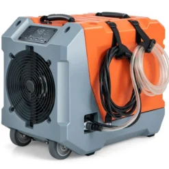 85 L/Tag Luftentfeuchter Bautrockner mit Pumpe & Ablaufschlauch Industrie Trocknungsgerät mit 24H Timer