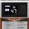 60 L/Tag Luftentfeuchter mit Ablaufschlauch & 24H Timer Bautrockner Industrie Trocknungsgerät