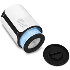 Luftreiniger Air Purifier Desktop-Luftfilter mit 3 Geschwindigkeiten 21 x 21 x 28 cm