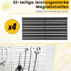 Magnetische Werkzeughalter Wand 4 Werkzeugplatten 32 starken Magnetstreifen