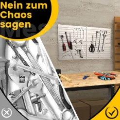 Magnetische Werkzeughalter Wand 4 Werkzeugplatten 32 starken Magnetstreifen