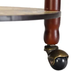 Massivholz Weltkugel Mini Globusbar Hausbar Flaschenregal