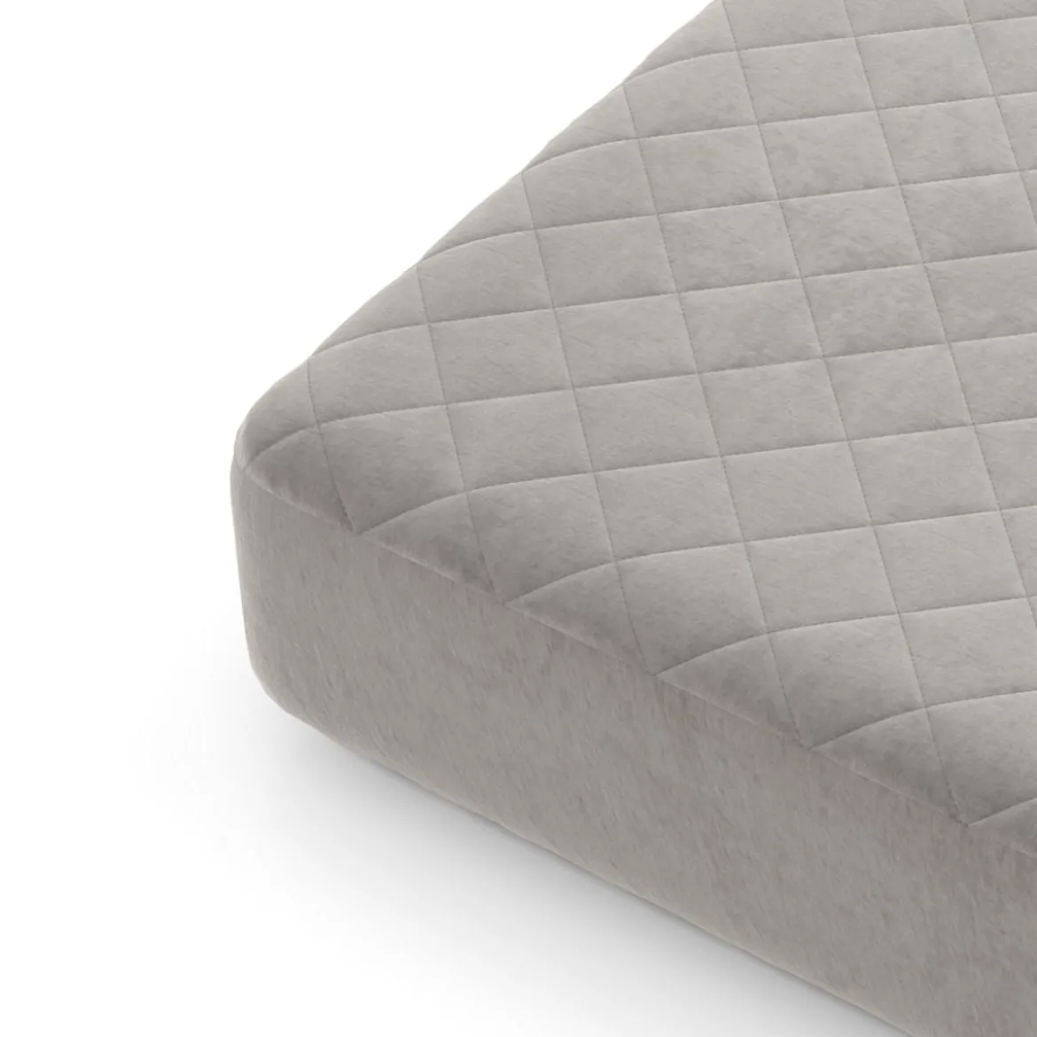 Matratzenschoner luxuriöse superweiche Matratzenauflage mit tiefer Tasche 90/140/180 x 200 cm Grau