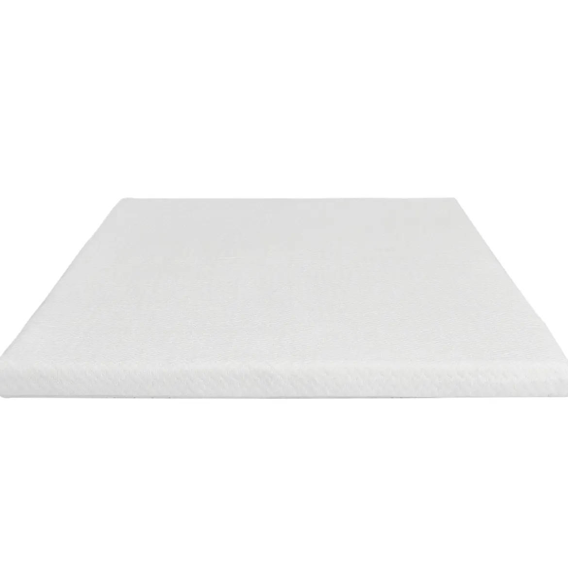 Matratzentopper Kühlender Gel-Topper mit abnehmbarem Bezug 200 x 90 x 5 cm Weiß