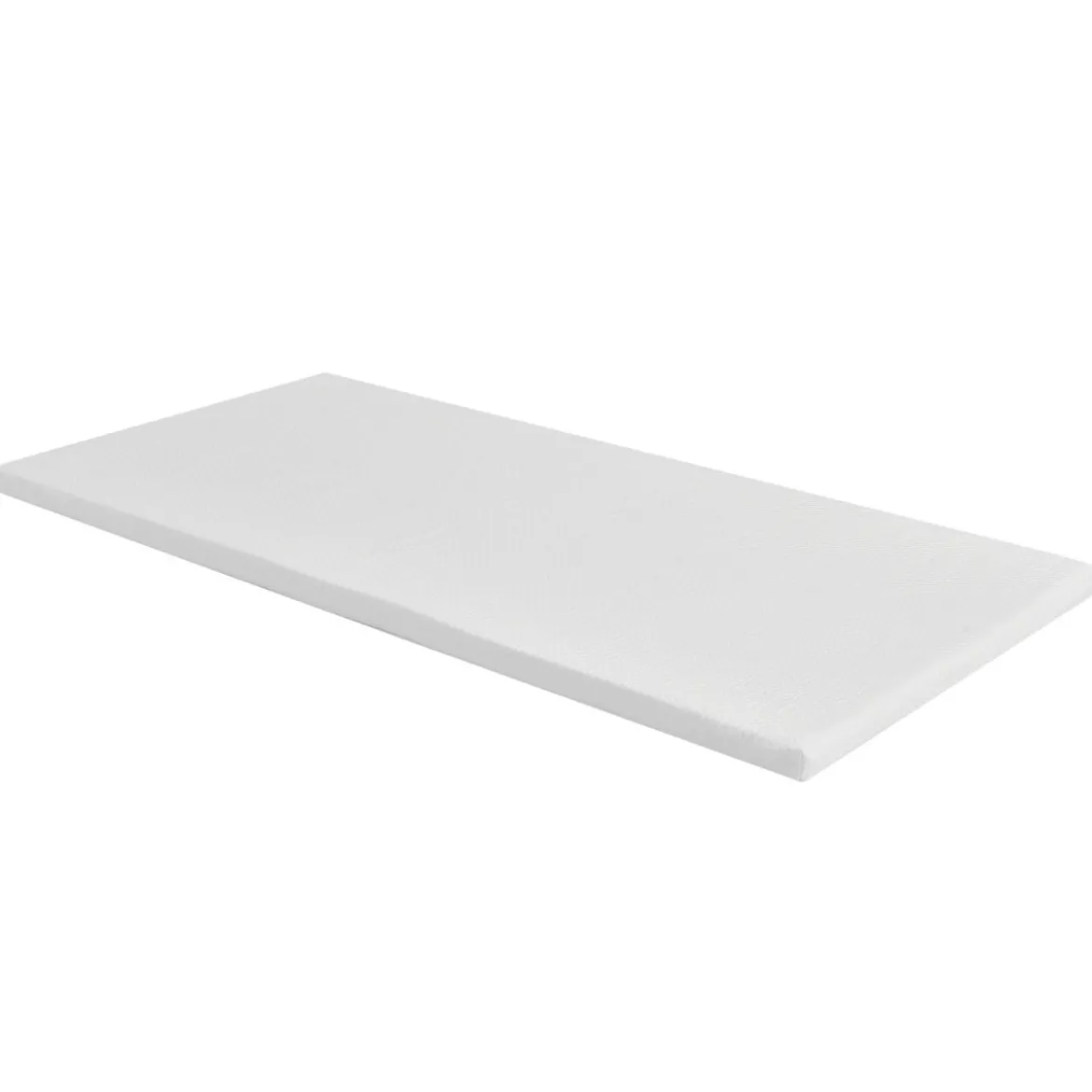 Matratzentopper Kühlender Gel-Topper mit abnehmbarem Bezug 200 x 90 x 5 cm Weiß