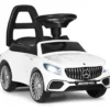 Mercedes Benz Rutschauto Schiebeauto für Kleinkinder Kinder Rutschauto 68 x 31,5 x 42,5 cm Weiß