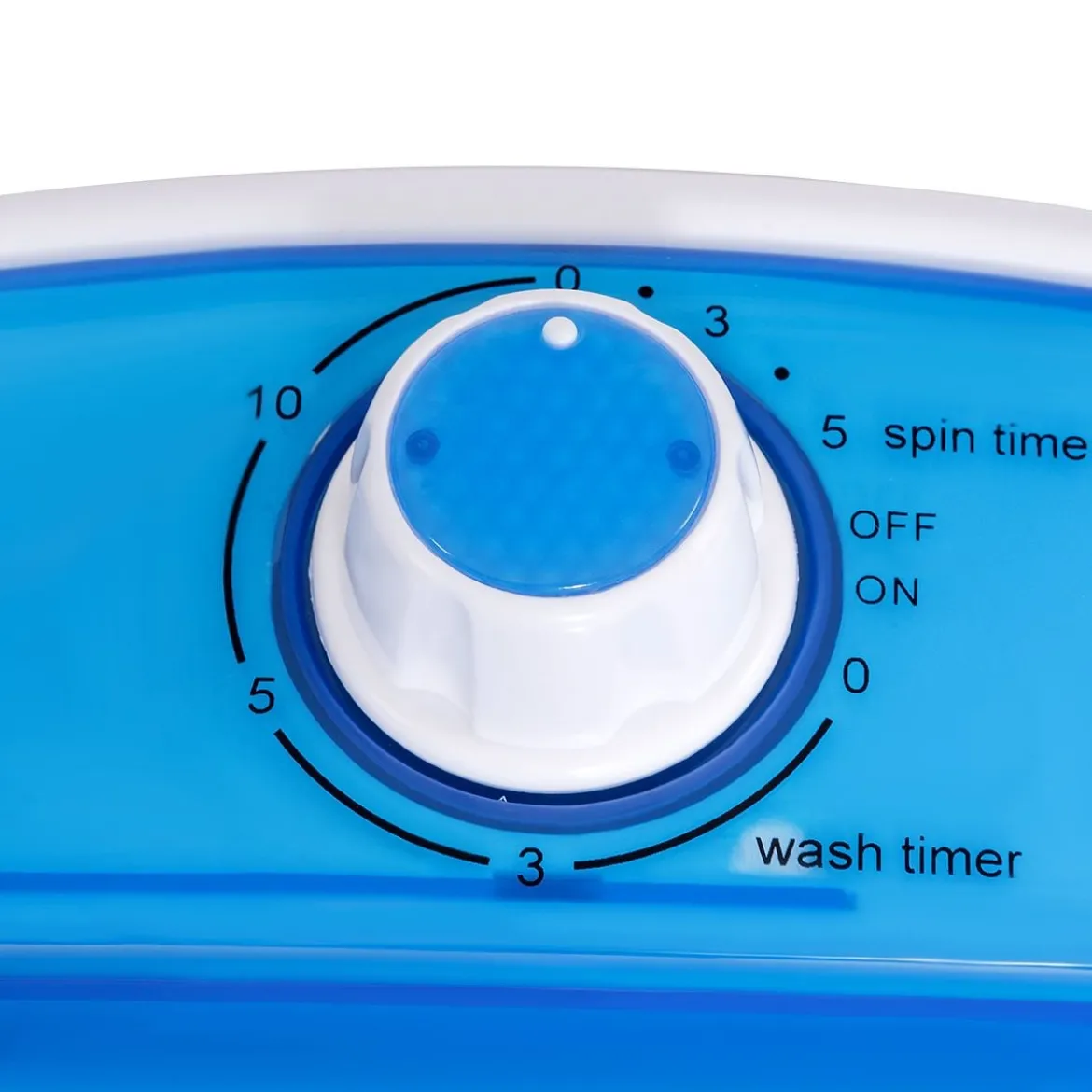 Mini Waschmaschine Reisewaschmaschine Waschautomat mit Trockenschleuder Blau
