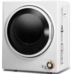 Mini Wäschetrockner Elektrischer Trockner Ablufttrockner 2,5KG / 42L / 850W Weiß