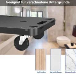 Mobiler Transportwagen mit ineinandergreifendem Kanten-Design und 4 reibungslosen Rollen einer Tragfähigkeit 543 kg