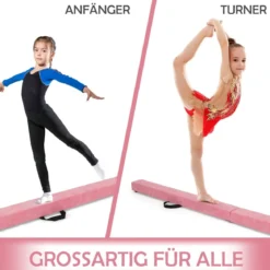 2,1M Schwebebalken Gymnastik Training Zusammenfaltbar Strapazierfähig Fitness