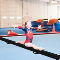 2,1M Schwebebalken Gymnastik Training Zusammenfaltbar Strapazierfähig Fitness