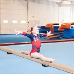 2,1M Schwebebalken Gymnastik Training Zusammenfaltbar Strapazierfähig Fitness