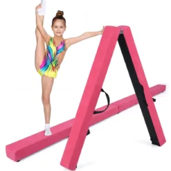 2,1M Schwebebalken Gymnastik Training Zusammenfaltbar Strapazierfähig Fitness