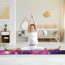 2,1M Schwebebalken Gymnastik Training Zusammenfaltbar Strapazierfähig Fitness