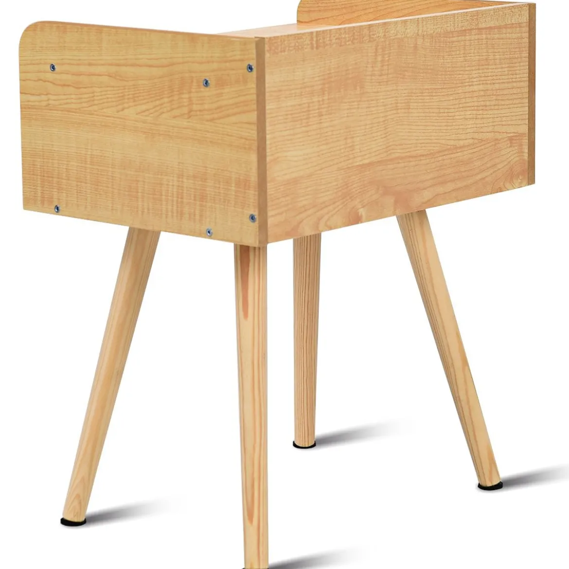 Nachttisch 40 x 30 x 48,5 cm Natur Design Ablagetisch Couchtisch