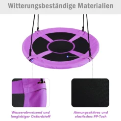 Nestschaukel Gartenschaukel Outdoor Kinderschaukel bis 150 kg