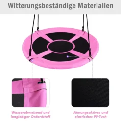 Nestschaukel Gartenschaukel Outdoor Kinderschaukel bis 150 kg