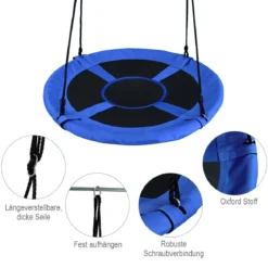 Nestschaukel Gartenschaukel Outdoor Kinderschaukel bis 150 kg