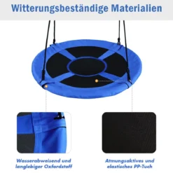 Nestschaukel Gartenschaukel Outdoor Kinderschaukel bis 150 kg