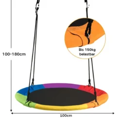 Nestschaukel Gartenschaukel Outdoor Kinderschaukel bis 150 kg