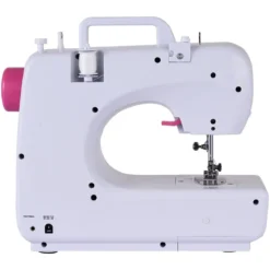 Nähmaschine tragbar Mini-Elektro-Stickmaschine mit 16 Nähfuntkionen 30,5x12x25cm