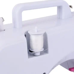 Nähmaschine tragbar Mini-Elektro-Stickmaschine mit 16 Nähfuntkionen 30,5x12x25cm