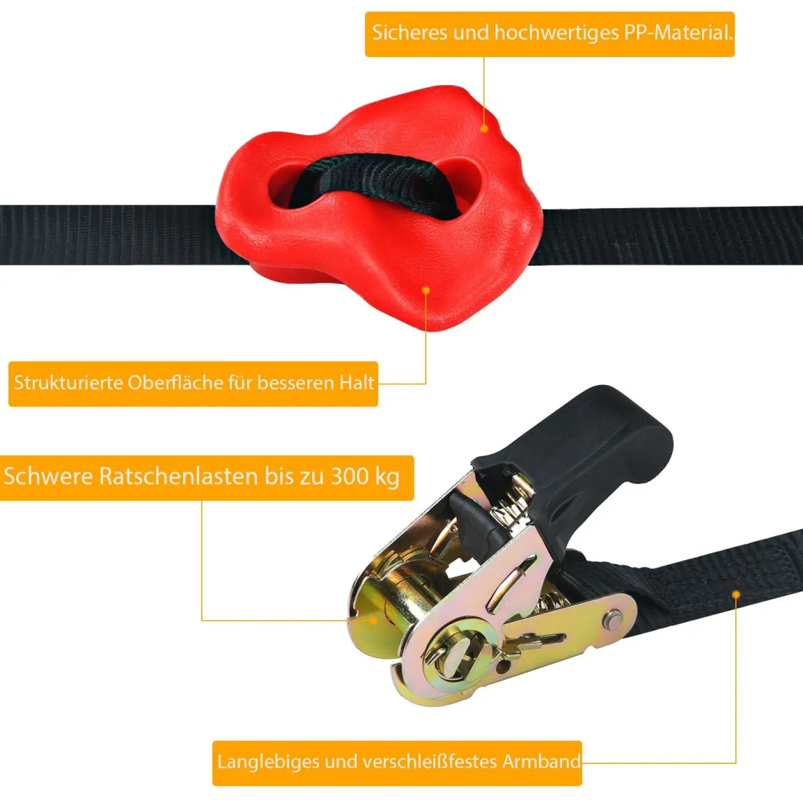18 Ninja-Klettergriffe Kinder-Kletterfelsen mit sechs Gurten Kinder Klettergriffe Klettersteine Bunt