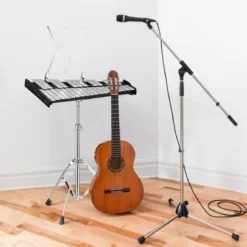30 Noten Xylophon mit Schlägel & Drumsticks & Höhenverstellbarer Ständer Glockenspiel Set