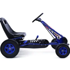 Pedal Gokart Racing Kinderauto Pedalfahrzeug Tretauto Gocart Sitzaußen