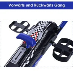 Pedal Gokart Racing Kinderauto Pedalfahrzeug Tretauto Gocart Sitzaußen