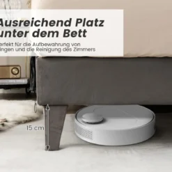Polsterbett 200 x 180 cm Doppelbett mit Lattenrost & Kopfteil Gepolstertes Bettrahmen Grau Bettgestell bis 450 kg belastbar