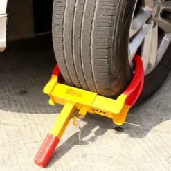 Radkralle Diebstahlsicherung Wegfahrsperre Parkkralle Reifenkralle Pkw Anhänger