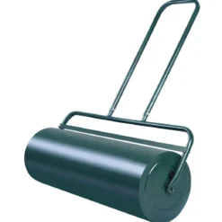 Rasenwalze 90cm Handwalze 63L Gartenwalze mit Schwerlasttrommel Rasenroller Grün