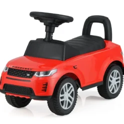 Rutschauto mit Stauraum Rutschfahrzeug Rutscher Kinderauto Schiebauto Spielzeugauto Rot