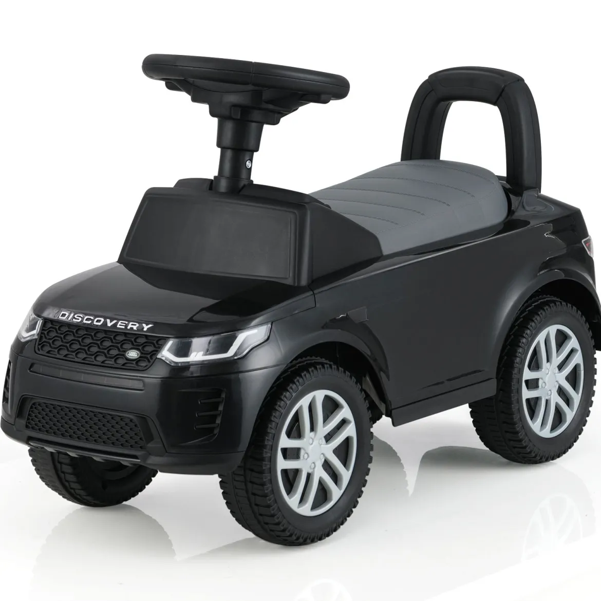 Rutschauto mit Stauraum Rutschfahrzeug Rutscher Kinderauto Schiebauto Spielzeugauto Schwarz