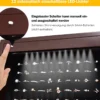 Schmuckschrank mit 12 LEDs Standspiegel 2 in 1 Ganzkörperspiegel 36 x 33,5 x 154 cm Braun
