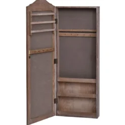 Schmuckschrank Schmuckregal Spiegelschrank Wandspiegel Hängeschrank mit Spiegel