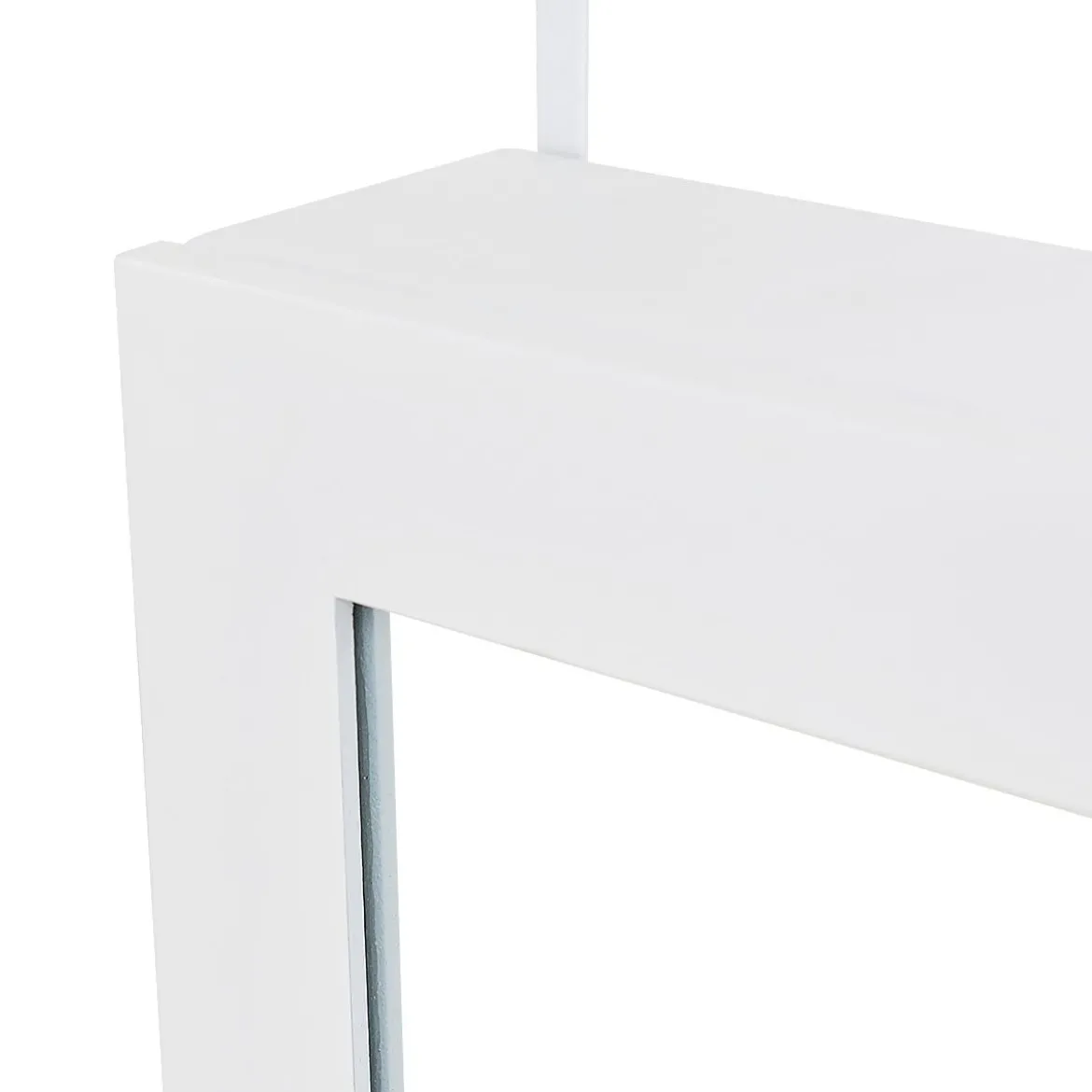 Schmuckschrank Spiegelschrank Wandspiegel Weiß 31,5 x 8,7 x 110 cm