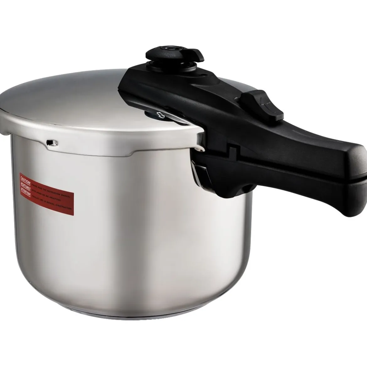 Schnellkochtopf 6 L Pressure Cooker Dampfkochtopf mit Sicherheitsventil Edelstahl 42,5 x 24,8 x 23 cm