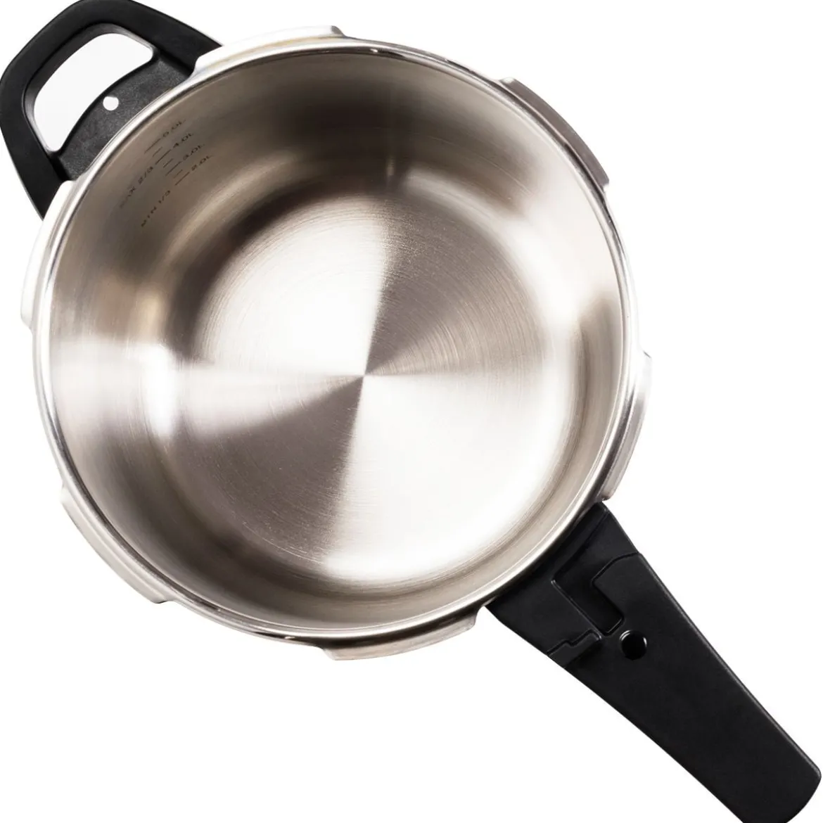 Schnellkochtopf 6 L Pressure Cooker Dampfkochtopf mit Sicherheitsventil Edelstahl 42,5 x 24,8 x 23 cm