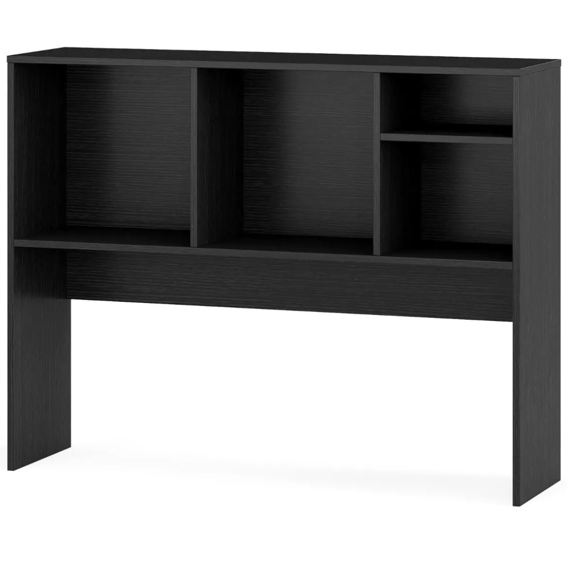 Schreibtischregal mit 4 Fächern Tischregal Schreibtisch Aufsatzregal Bücherregal 94 x 25 x 73 cm