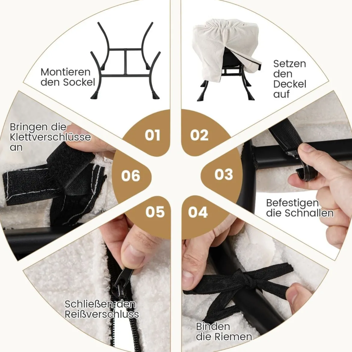 Sessel mit Armlehnen & Seitentasche & Fußstütze & Hocker Relaxsessel Loungesessel Fernsehsessel
