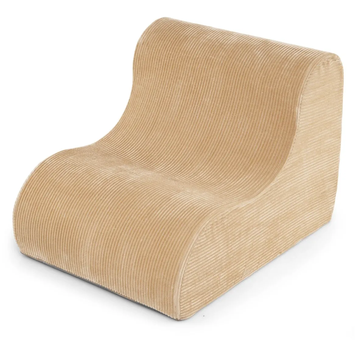 Sitzsack Sessel Geschwungenes Liegesofa Bequemer Sitzsackstuhl mit Bezug