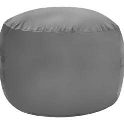 Sitzsack Sitzbag mit weicher Füllung Bean Bag sitzkissen Bodenkissen Bodenstuhl Ø 92 x 62 cm Grau