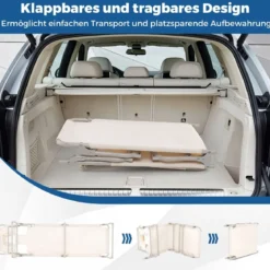 Sonnenliege mit Öffnungen für Gesicht und Arme klappbare Gartenliege Liegestuhl bis 150 kg belastbar