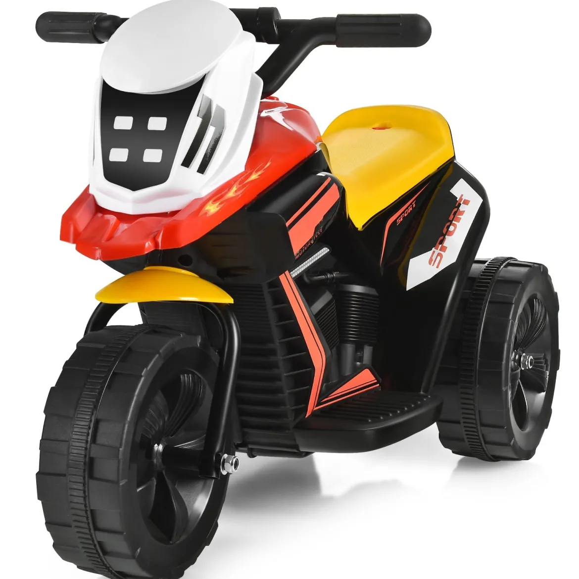 Spielzeug-Motorrad elektrisches Motorrad mit Musik und Hupe Elektrofahrzeugfür Kinder