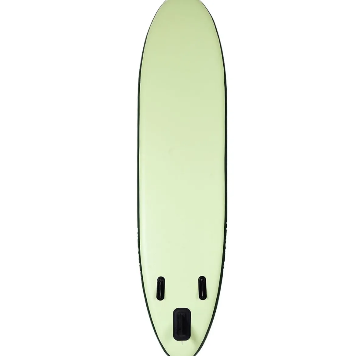 Stand Up Board Set Aufblasbares Paddelbrett Surfboard Grün 335 x 76 x 15 cm
