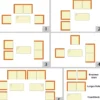 4 Stück Outdoor Terrassenmöbel Set aus PE Rattan mit gehärtetem Glastisch & Kissen Schwarz
