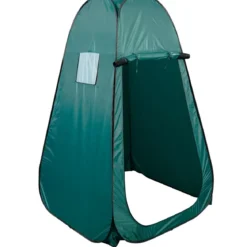 Strand Duschzelt Umkleidezelt 120 x 120 x 190cm Toilettenzelt mit Aufbewahrungstasche Faltbar Grün/Tarnung