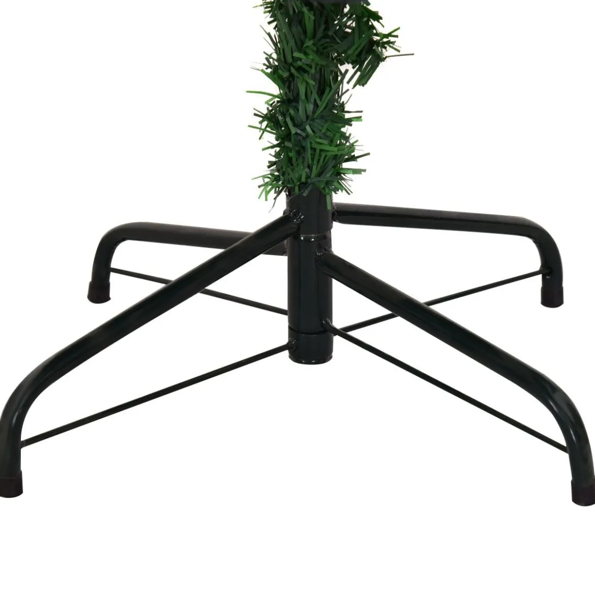 Tannenbaum Künstlicher Weihnachtsbaum mit LED-Lichterketten Christbaum 120/180/210/240/270 cm Grün